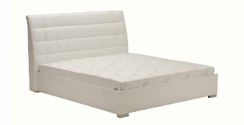 Łóżko Podwójne łóżko Designer bed Podwójne łóżko Skóra Podkładka Włókienniczy Łóżko Material