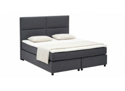 Continental box spring Łóżko łóżka Włókiennicze Łóżko Podkładka Wysoki Double Skóra