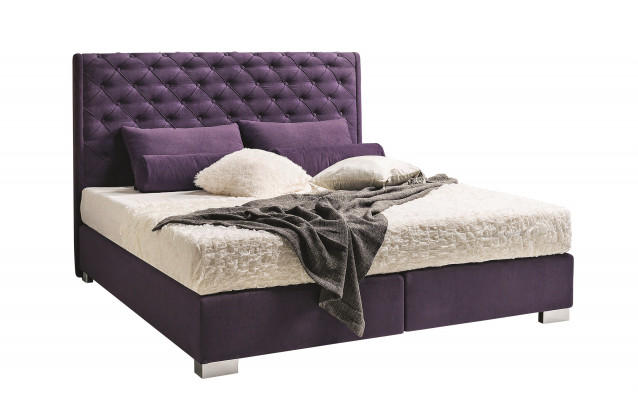 Design Podkładka Łóżko Skóra Double Hotel Marriage Sypialnia Boxspring Box Nowość