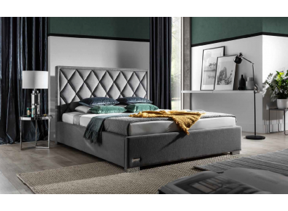 Designerskie Łóżko Sypialnia łóżko Włókienniczy Skóra Hotel Luxury Podkładka Siedziba Materiał