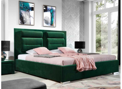 Projektant Łóżko Sypialnia łóżka Włókienniczy Skóra Hotel Luxury Podkładka Aksamit