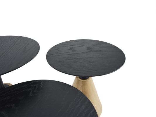 Luksusowy salon Stoliki do kawy Design stoły 3 szt. Stoliki kawowe Meble