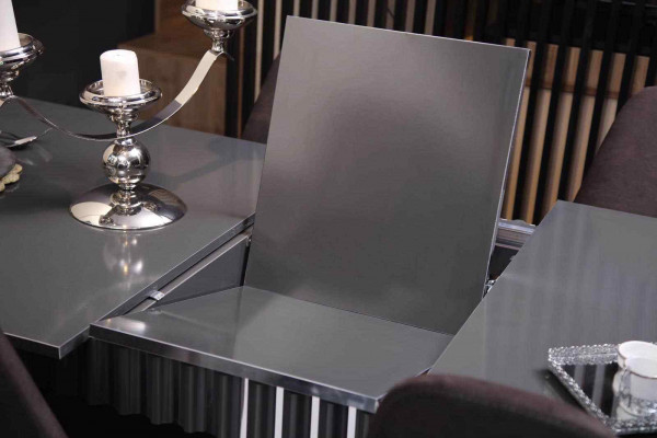 Stół obiadowy 6x Krzesło Grupa Tabela Meble 8 szt. Zestaw jadalniany Ustaw