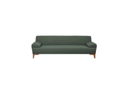 Ciemnozielona trzyosobowa 3-miejsce do siedzenia kanapa tapicerowana sofa do salonu 3-osobowa kanapa