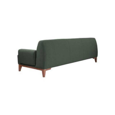 Ciemnozielona trzyosobowa 3-miejsce do siedzenia kanapa tapicerowana sofa do salonu 3-osobowa kanapa