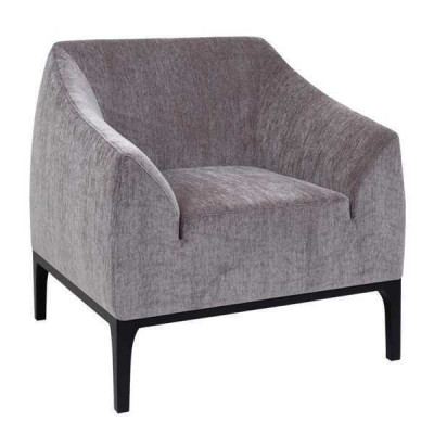 Szary Fotel do salonu Fotel tapicerowany jednoosobowy Modern RelaxFotel