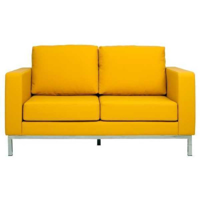 sztuczna skóra Couch Żywy krajobraz 2 miejsce siedzenia Design Nowoczesna Sofa Sofy Kanapa Nowość