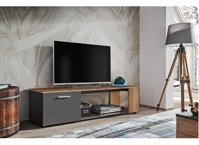 Luksusowy stojak TV do salonu Drewno Kredens designerski kredens Jednostka ścienna Nowość