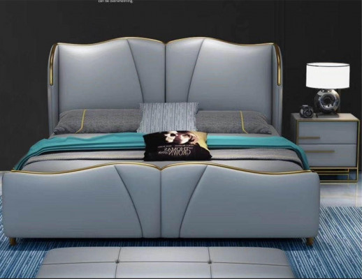 Design Blue 2x Stolik nocny Stoliki boczne Sypialnia Drewno luksusowe konsole