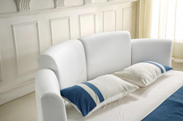 Designerskie łóżko łóżka tapicerowane łóżko okrągłe 200x200 łóżko podwójne Podwójne łóżko LED
