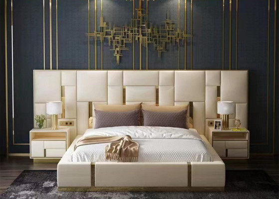 Design Stolik nocny konsola Side stoły Sleep Pokój Drewno Luksusowe Konsole Nowe