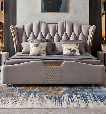 Chesterfield Łóżko Podkładka Design Luxury Double Hotel łóżko Luxury Hotel Nowość