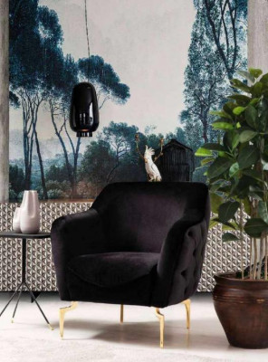 Nowoczesne Meble Luksusowe Chesterfield Fotel CocktailFotel Meble Ze Stali Nierdzewnej