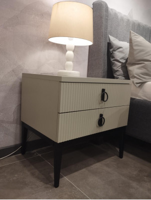 Sypialnia Stolik Luxury 2x Szafki nocne Eleganckie Szafki nocne 2x