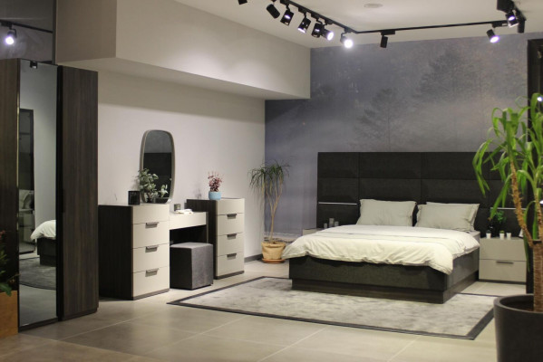 Design Toaletka z Lustro Luxus Sypialnia Meble Stołek 3-częściowa. Nowy