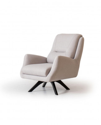 Fotel Nowoczesne Białe Meble do Salonu Włókiennicze Luxury Design Meble Lounge Club