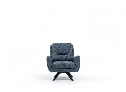 Salon luksusowy fotel szary klubowy salon nowoczesne designerskie meble
