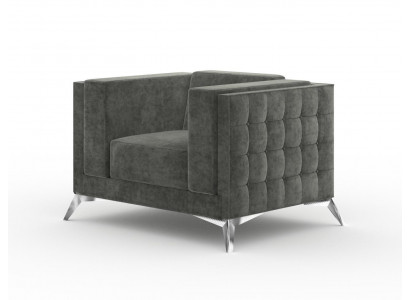 Chesterfield Fotel Couch 1 miejsce do siedzenia Kanapy Podkładka Nowa Sofa TV Włókienniczy