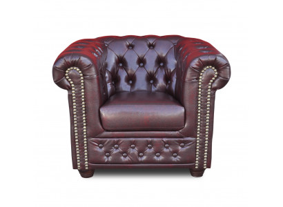 Chesterfield Fotel TV Couch 1 miejsce do siedzenia Sofa Materiał Włókienniczy Kanapy Podkładka