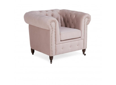 Elegancki design Chesterfield Podkładka Fotel TV Siedziba Club Lounge Włókienniczy