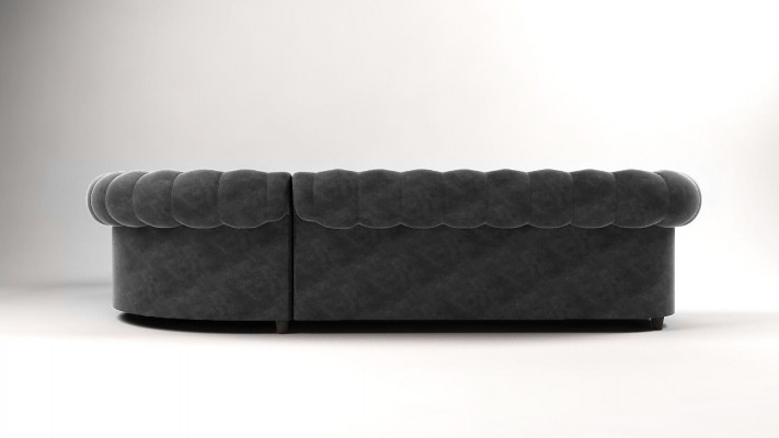 Chesterfield Couch Żywy krajobraz Narożnikowa kanapa Ustawić Narożnikowa kanapa Zestaw narożny
