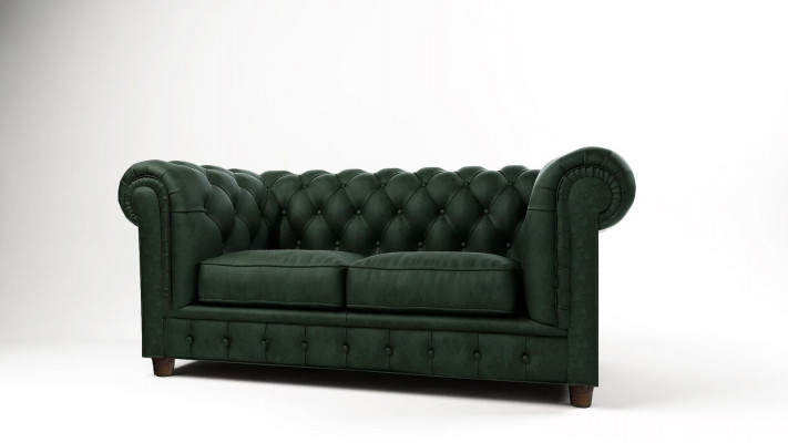 Chesterfield Luxury 2 miejsce do siedzenia Sofa Podkładka Sofa Materiał Kanapy Ustawić Nowe
