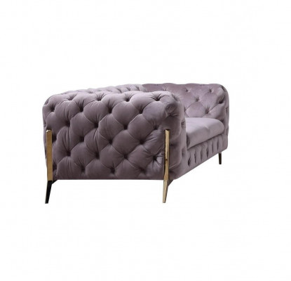 Design Chesterfield Sofa 2-miejsce do siedzenia Sofa Podkładka Włókienniczy Sofy Aksamit Nowa Dwuosobowa