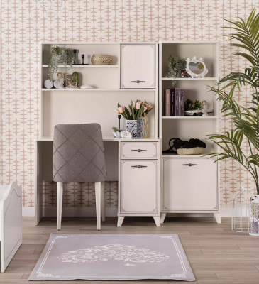 Biurko dziecięce Biurko Biurko komputerowe Drewno Biały Design Tabela stoły
