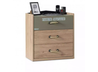 Kredens Szafa Drewno Komody Meble dziecięce Kredens Design Green Luxury
