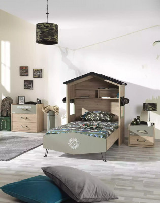 Kredens Szafa Drewno Komody Meble dziecięce Kredens Design Green Luxury