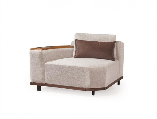 Beżowa designerska sofa modułowa Narożne sofy w kształcie litery L kanapy do salonu Meble Nowość
