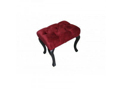Stołek Roma Designer Luxury Stołek Podkładka Siedziba Włókienniczy Relaks Sofa Boczna Nowość
