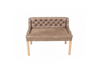 Ławka Chesterfield Włókienniczy Siedziba Ławki Restauracja Sklep z materiałami Sofa Skóra