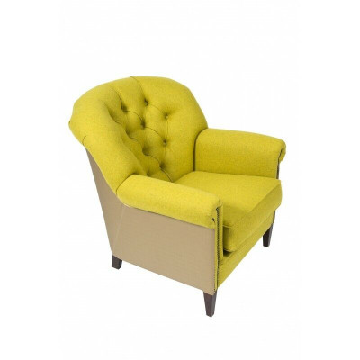 EarsFotel Fotel TV Krzesło Podkładka Sofa 1 miejsce siedzące Relaks Chesterfield