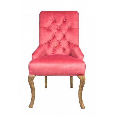 Fotel skórzany marki Red Chesterfield x6 Krzesło Grupa designerskie