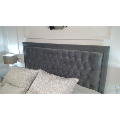 Chesterfield Łóżko Podkładka Double Hotel Dekoracja łóżka Sypialnia 140x200cm