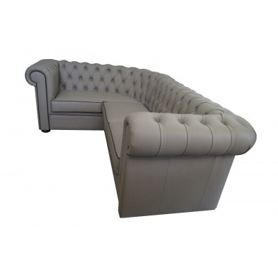 Narożnikowa kanapa Chesterfield Podkładka Sofa Zestaw narożny Podkładka Siedziska Narożnik Sofy