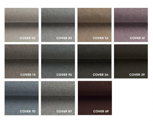 Narożnikowa kanapa Claudyna Design Narożnikowa kanapa rozkładana sofa Funkcja łóżka Couch Podkładka Włókienniczy