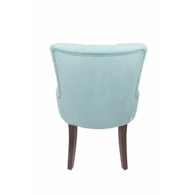 Nowoczesny jasnoniebieski zestaw krzeseł Chesterfield Designerskie fotele Luksusowe meble do siedzenia