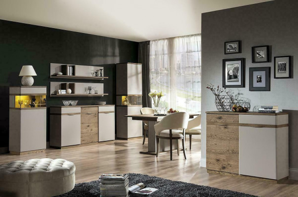 Klasyczna komoda Kredens z szufladą Komody Szafa