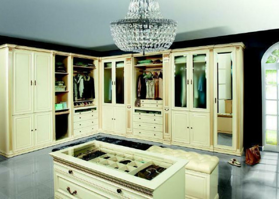 Element Model V-Panel do Walk-in Szafa Szafa Italian Meble