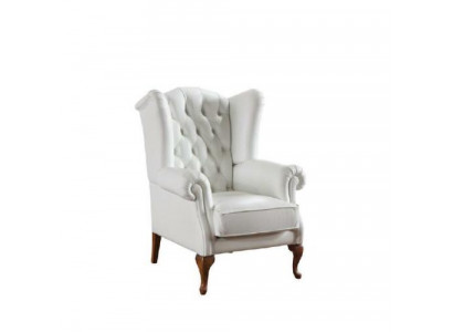 Chesterfield Fotel Pełna skóra Classic TV Fotel Ears Fotel CL-FOTEL