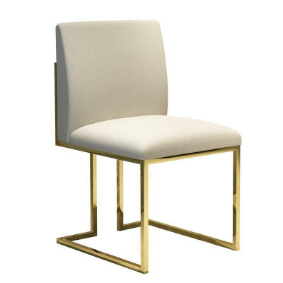 Krzesło Zestaw Siedziba Podkładka Swing jadalnia Krzesła Lehn Włókienniczy Modern Luxury