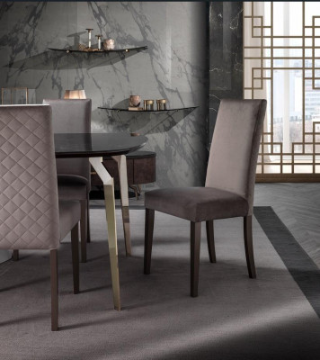 Krzesła Fotel TV Lounge Siedziba 1x Fotel New Luxury Krzesło jadalnia Podkładka
