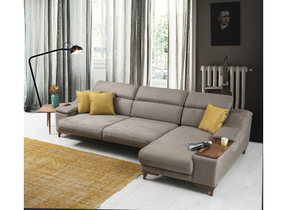 Sofa Kanapa Narożnikowa kanapa Podkładka w kształcie litery L Nowoczesny Salon Relaks Siedziba Luksusowe Meble