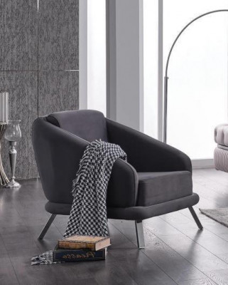 Fotel Włókienniczy Nowoczesne Meble Projektant Siedziba Salon TapicerkaFotel 84x79x91