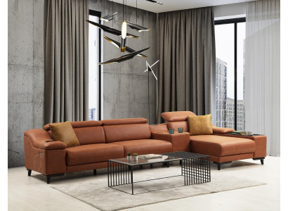 Luksusowa Narożnikowa kanapa Sofa W Kształcie L Podkładka Nowoczesna Włókienniczy Salon Nowość