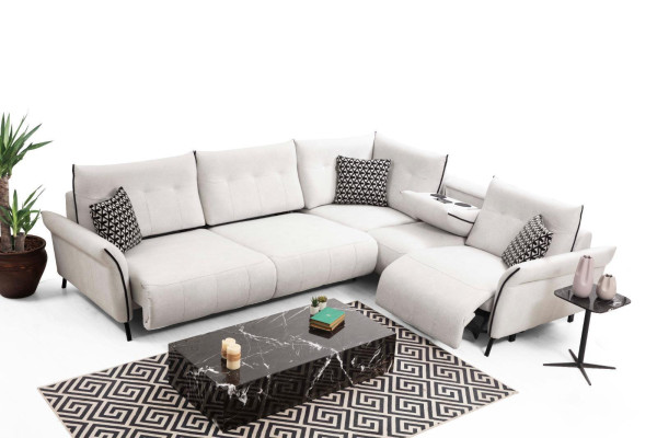 Narożnikowa kanapa Sofa do Salonu Sofa Podkładka Włókienniczy Meble Modern Designer Nowe