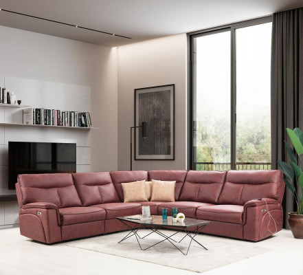 Narożnikowa kanapa Modern Relaks Siedziba Luxury Meble Salon Sofa Kanapa Kształt L Nowość