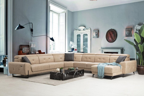 Narożnikowa kanapa Kształt U Meble do siedzenia Designerskie Meble do siedzenia Nowoczesna Sofa Kanapa Podkładka